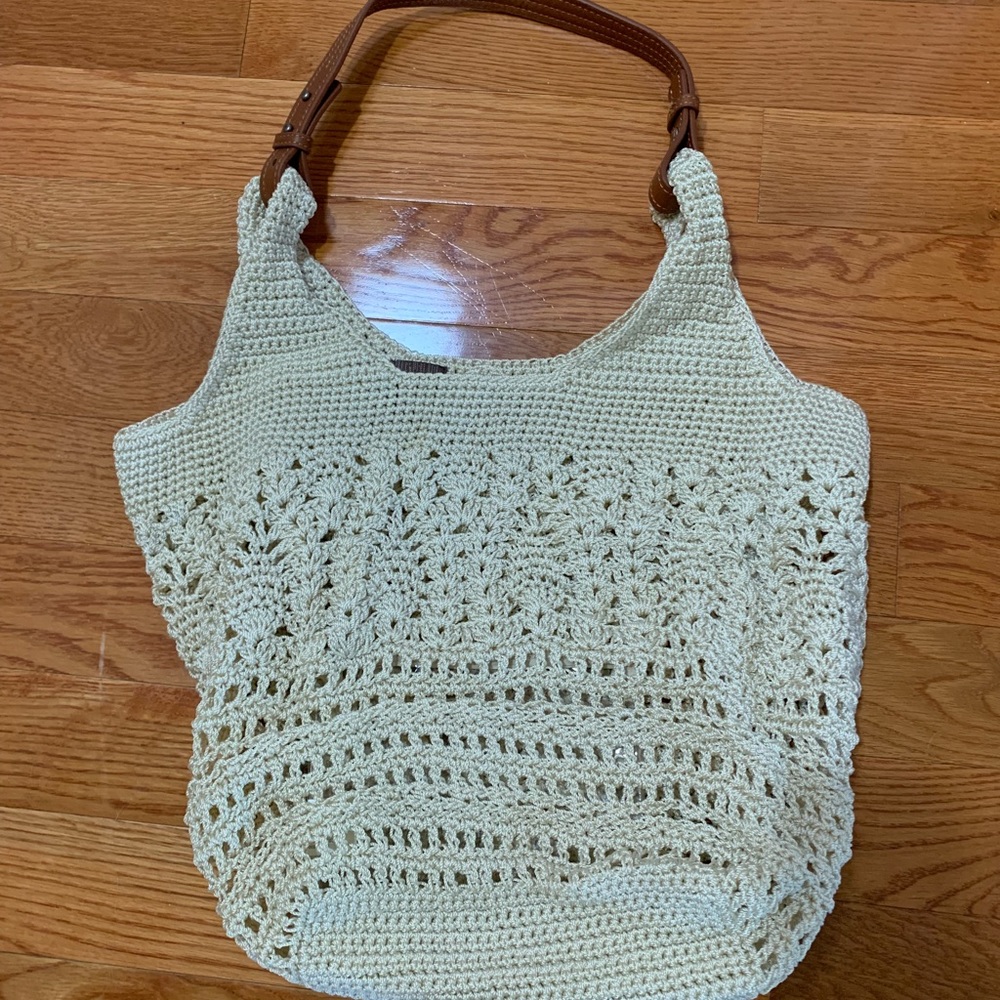 NWOT The Sak crochet hobo bag